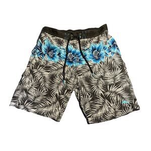 Tommy Bahama Relax Swim Trunks Lined Mesh Men’s Medium Swimming floral Tropical